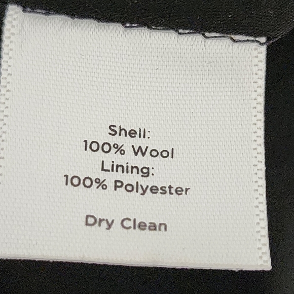 Talbots Womens Midi Pencil Wool Lined Skirt Size 10 Black - Picture 6 of 6